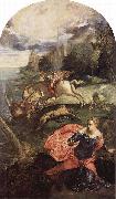 Jacopo Tintoretto, Der Hl. Georg und der Drachen